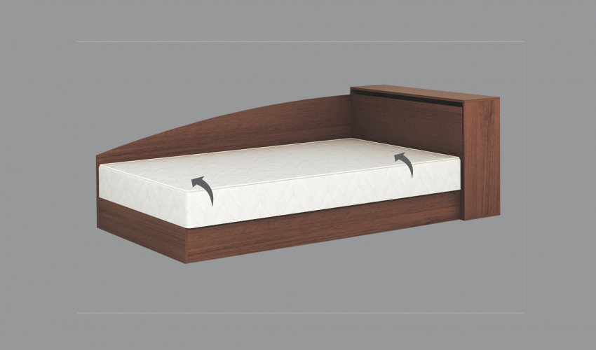 Легло Модел 6006 - венге амбър